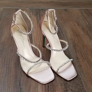 Blue by Betsey Johnson Elisa Heeled Sandal Nude